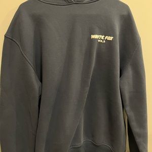 White fox blue-grey hoodie Vol. 3